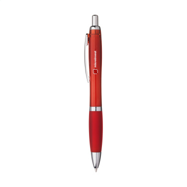 Logotrade promotional products photo of: Athos Solid GRS Recycled ABS pen