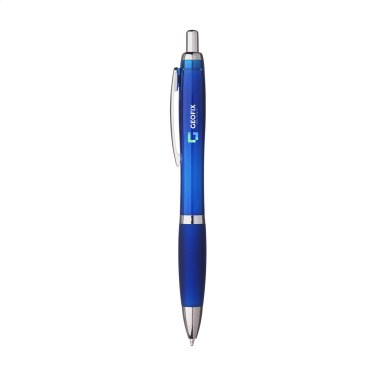 Logo trade promotional gift photo of: Athos Solid GRS Recycled ABS pen