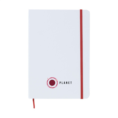 Logo trade corporate gifts picture of: WhiteNote A5 Paper notebook