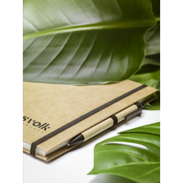 Logotrade promotional gift image of: Pocket ECO Paper A5 notebook