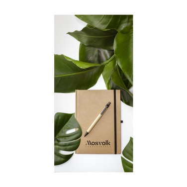 Logo trade promotional merchandise image of: Pocket ECO Paper A5 notebook