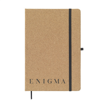 Logo trade advertising products picture of: CorkNote A5 Paper notebook