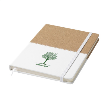 Logotrade advertising product image of: Journal Cork Paper Notebook