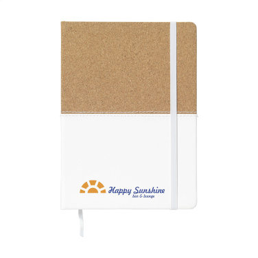 Logo trade advertising products picture of: Journal Cork Paper Notebook