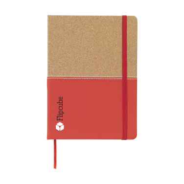 Logo trade promotional gifts picture of: Journal Cork Paper Notebook