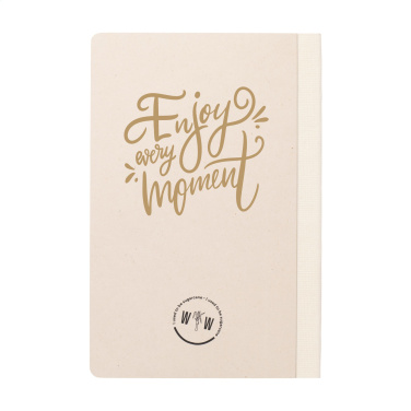 Logo trade promotional products picture of: Sugarcane Paper Notebook A5