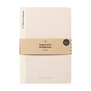 Logotrade promotional gift image of: Sugarcane Paper Notebook A5