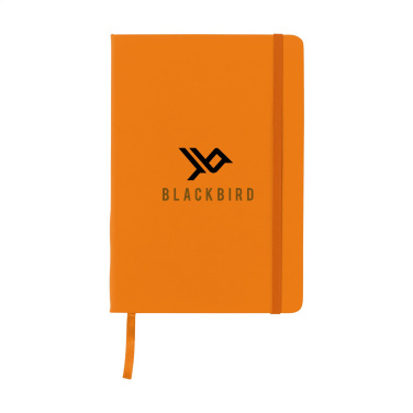 Logo trade promotional item photo of: BudgetNote A5 Lines Paper Notebook