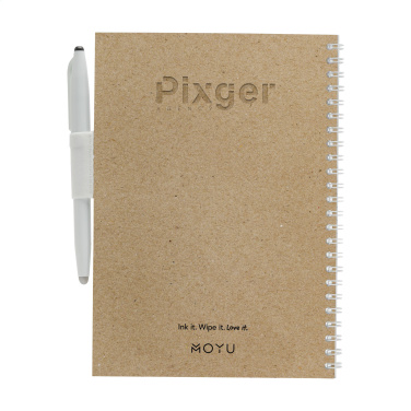 Logotrade advertising product picture of: MOYU Erasable Stone Paper Notebook CraftCover 18 pages