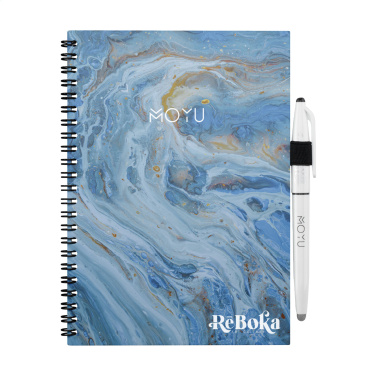 Logotrade promotional items photo of: MOYU Erasable Stone Paper Notebook Custom SoftCover
