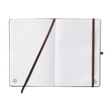 Logotrade promotional gift picture of: CoffeeGround Cork Paper Notebook A5