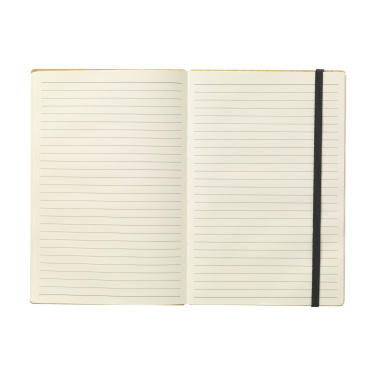 Logo trade promotional gifts image of: Bamboo Journal Naked Spine Paper Notebook A5