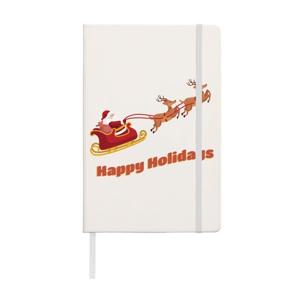 Logotrade business gift image of: Pocket Notebook A5 X-Mas