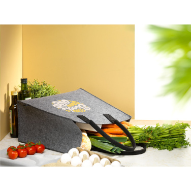 Logo trade promotional merchandise photo of: BigShopper Argus GRS RPET Felt