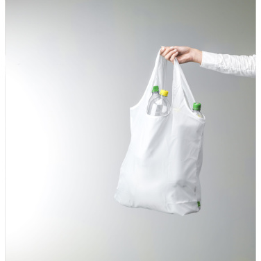 Logo trade promotional merchandise picture of: GRS RPET Shopper foldable shopping bag