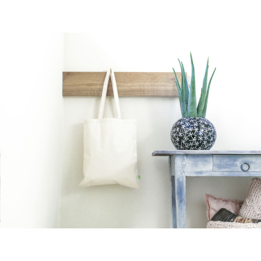 Logo trade promotional merchandise photo of: Organic Canvas GOTS Shopper (320 g/m²)