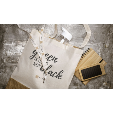 Logotrade advertising product image of: Combi Organic Shopper (160 g/m²) bag