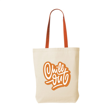 Logo trade promotional items picture of: Canvas Shoppy Colour (220 g/m²) bag