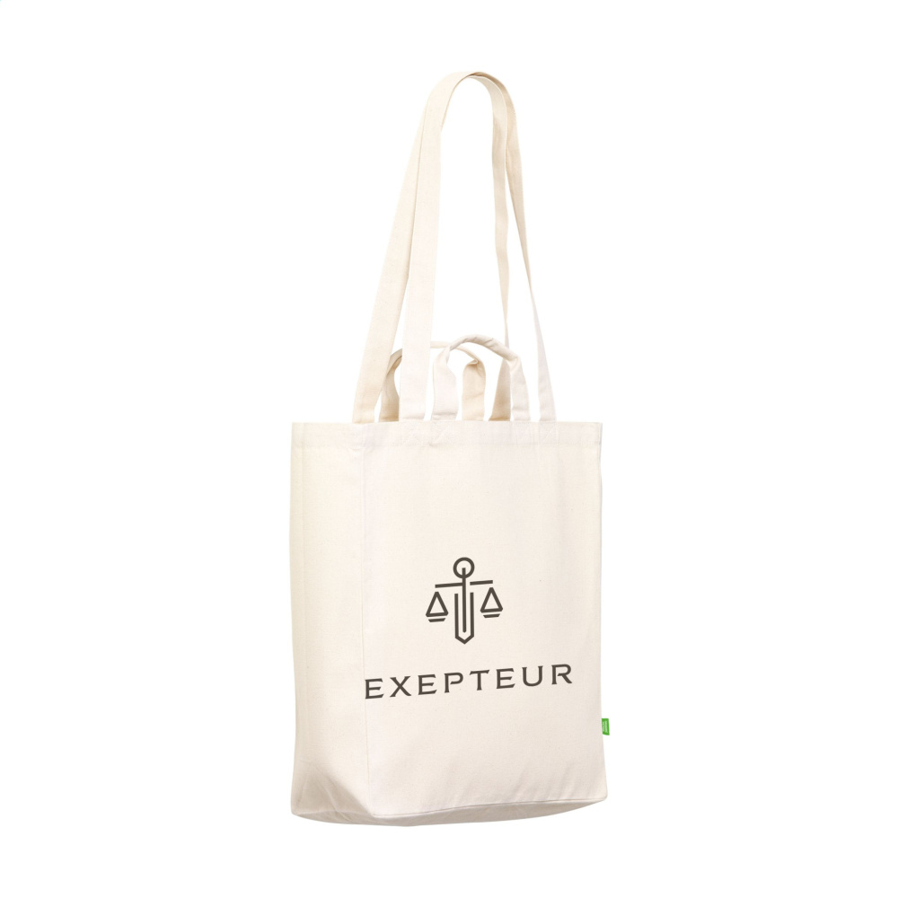 Logo trade corporate gift photo of: Organic Cotton Canvas Tote Bag (280 g/m²)
