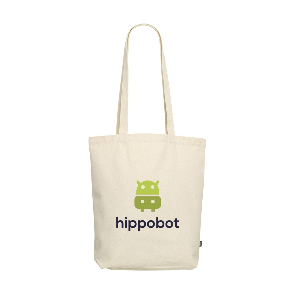 Logo trade business gift photo of: GRS Recycled Canvas Bag Natural (260 g/m²)