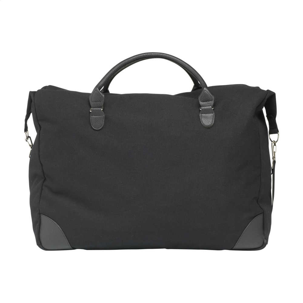 Logo trade corporate gifts image of: Denver Duffle Recycled Canvas travelling bag