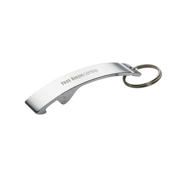 Logo trade promotional products picture of: Alu Opener keyring