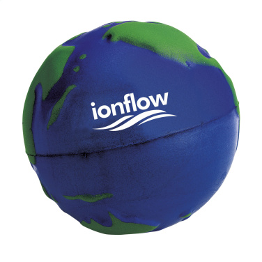 Logo trade advertising products image of: StressGlobe Ø 6.5cm stressball