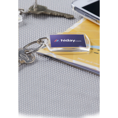 Logo trade business gifts image of: Club keyring