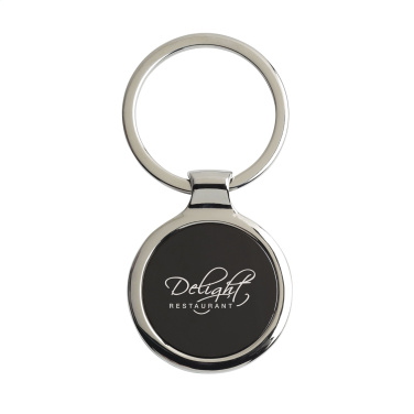 Logo trade promotional product photo of: KeyTag Circle keyring