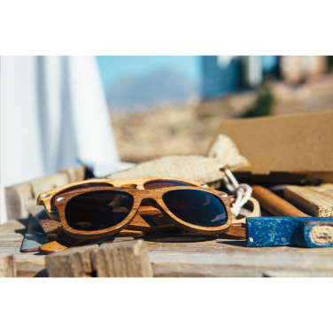 Logotrade promotional gift picture of: LookingWood sunglasses