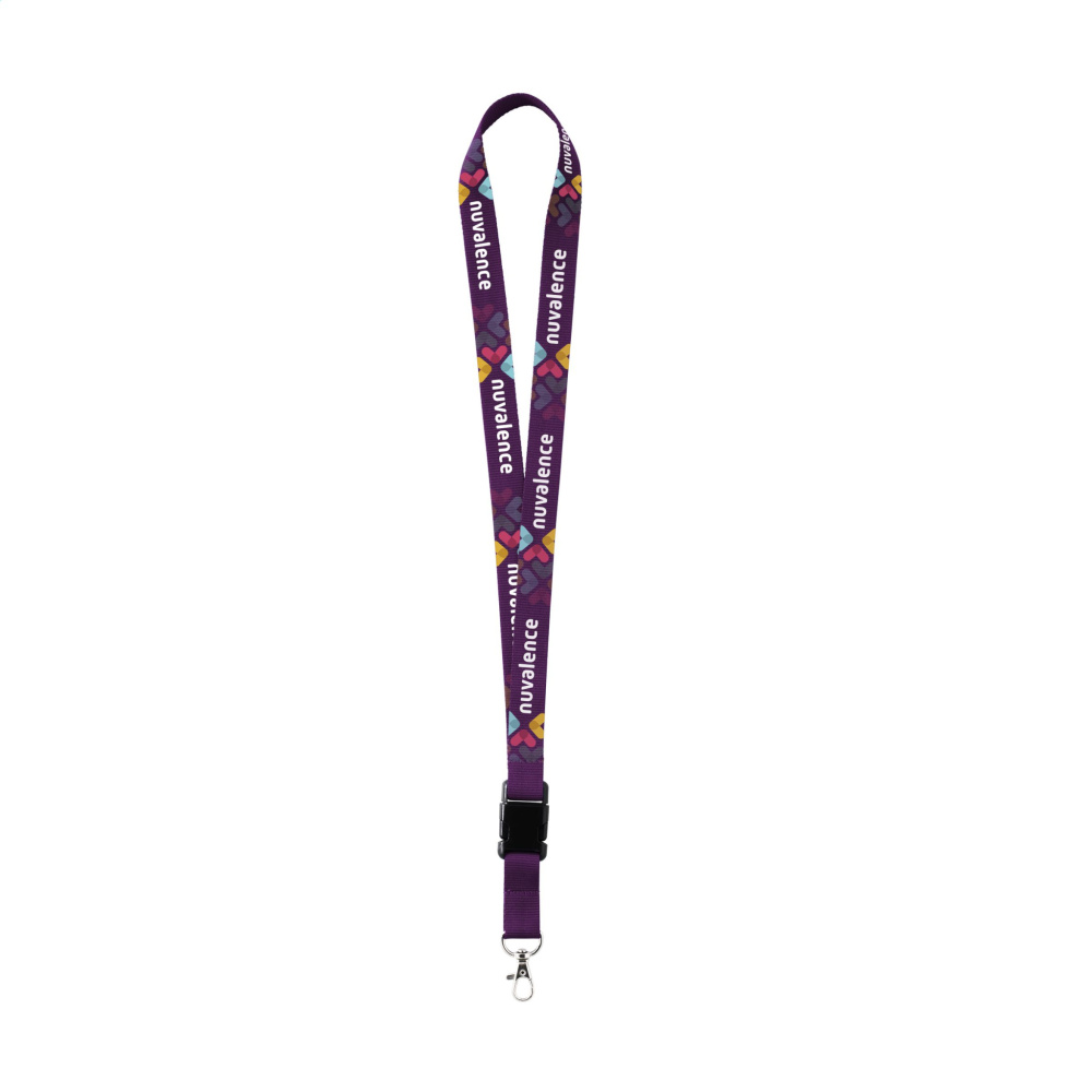 Logo trade promotional gift photo of: Lanyard Sublimation Buckle keycord 25 mm
