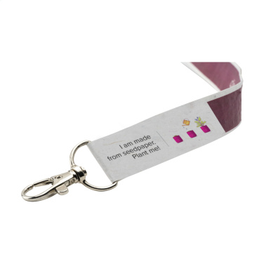 Logo trade promotional item photo of: Seed Paper Lanyard 2 cm