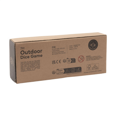 Logo trade corporate gift photo of: Outdoor Dice Game