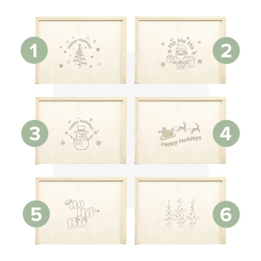 Logotrade corporate gift picture of: Recycled Playing Cards Double X-Mas