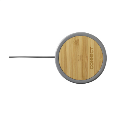 Logo trade promotional products picture of: Lidos Stone ECO 10W Wireless Charger