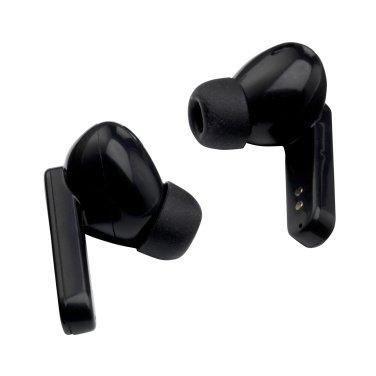 Logo trade promotional gifts image of: Aron TWS Wireless Earbuds in Charging Case