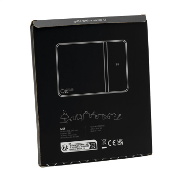 Logo trade promotional merchandise image of: RCS Recycled Wireless Charging Mousepad