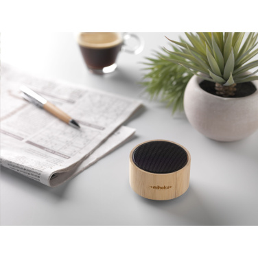 Logotrade promotional product picture of: Wave Bamboo Wireless Speaker