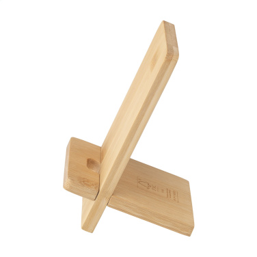 Logotrade promotional merchandise picture of: Miyo Bamboo Phone Stand