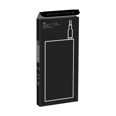 Logo trade promotional items image of: Tecco GRS Recycled Alu Powerbank 5000 external charger