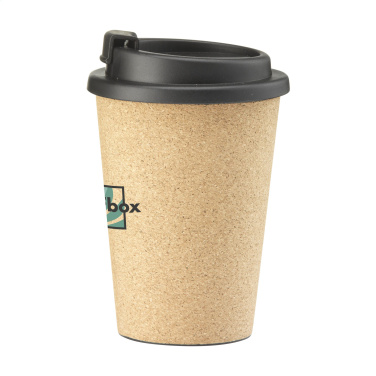 Logo trade advertising products picture of: Attea Cork 350 ml coffee cup
