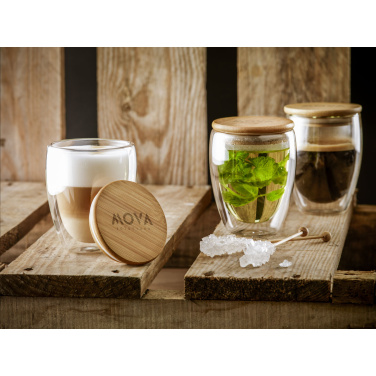 Logo trade corporate gift photo of: Alba 350 ml double-walled glass