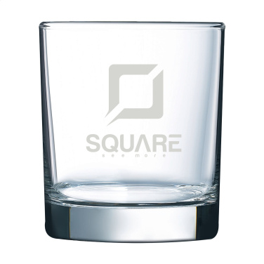 Logo trade promotional items image of: Scott Water Glass 300 ml