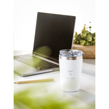 Logotrade corporate gift picture of: Re-Steel RCS Recycled Coffee Mug 380 ml thermo cup