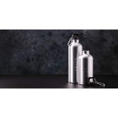 Logo trade promotional gifts picture of: AluMini GRS Recycled 500 ml water bottle