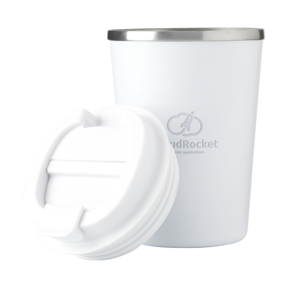 Logo trade corporate gifts picture of: Kaffi RCS Recycled Coffee Mug 300 ml thermo cup