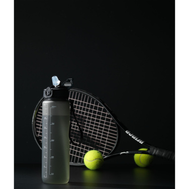 Logo trade business gift photo of: AquaSport GRS Recycled Water Bottle 1,000 ml