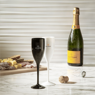 Logo trade promotional merchandise picture of: Lunaire Reusable Champagne Glass 150 ml
