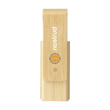Logotrade promotional gift picture of: USB Waya Bamboo  8 GB