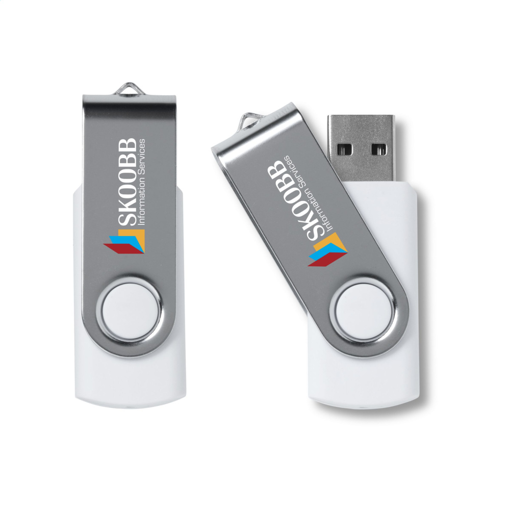 Logo trade corporate gift photo of: USB Twist 4 GB